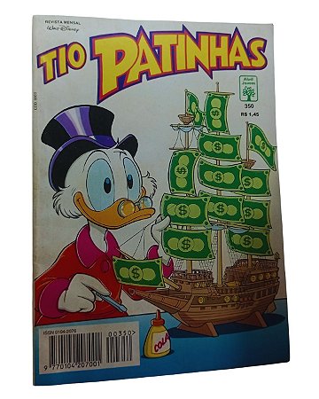 TIO PATINHAS Nº 350 - EDITORA ABRIL
