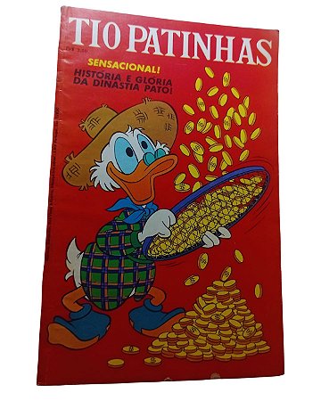 TIO PATINHAS Nº 108 - EDITORA ABRIL - ANO 1974