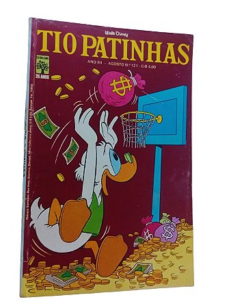 TIO PATINHAS Nº 121 - EDITORA ABRIL - ANO 1975