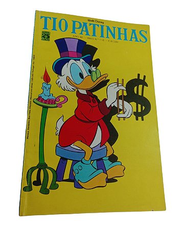 TIO PATINHAS Nº 118 - EDITORA ABRIL - ANO 1975