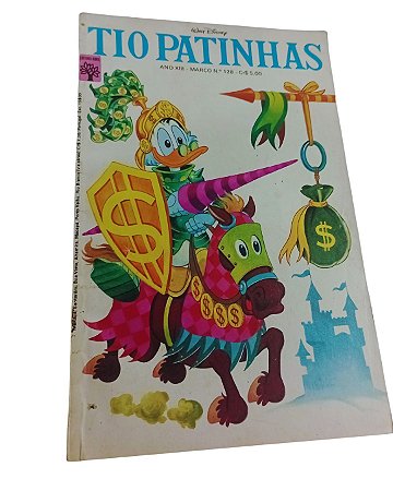 TIO PATINHAS Nº 128 - EDITORA ABRIL - ANO 1976