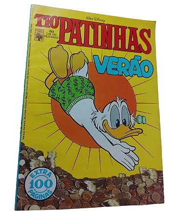 TIO PATINHAS Nº 211 - EDITORA ABRIL