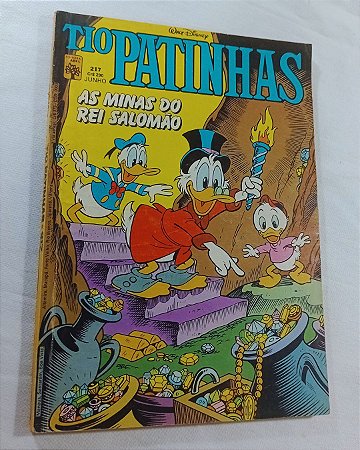 TIO PATINHAS Nº 217 - EDITORA ABRIL