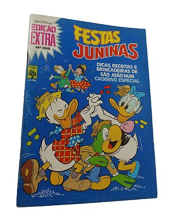 EDIÇÃO EXTRA Nº 155 - FESTAS JUNINAS - EDITORA ABRIL