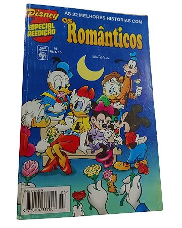 DISNEY ESPECIAL 98 - REEDIÇÃO - OS ROMÂNTICOS - EDITORA ABRIL