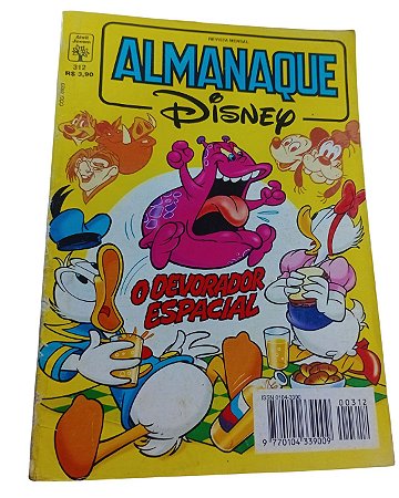 ALMANAQUE DISNEY Nº 312 - EDITORA ABRIL