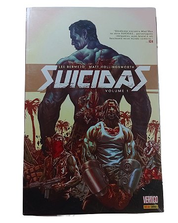 SUICIDAS - Vol 01 - Vertigo - Ed Panini