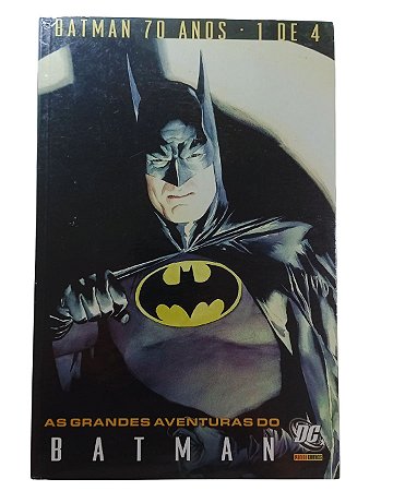 BATMAN 70 ANOS - 1 DE 4 - AS GRANDES AVENTURAS DO BATMAN - ED PANINI
