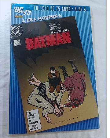 COLEÇÃO 75 ANOS BATMAN - A ERA MODERNA PARTE 4 - PANINI