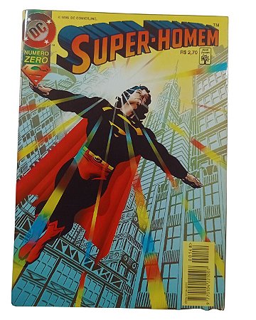 SUPER-HOMEN Nº ZERO - 2ª Série - Ed Abril