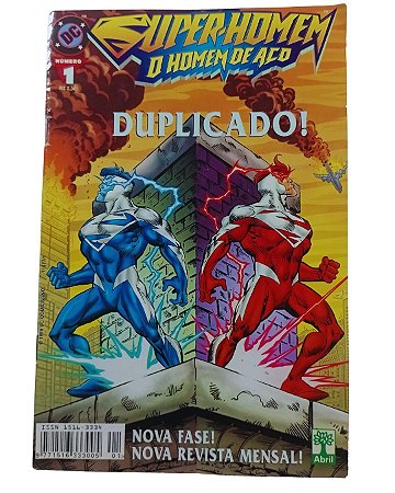 SUPER-HOMEN Nº 01 - O HOME DE AÇO - Ed Abril