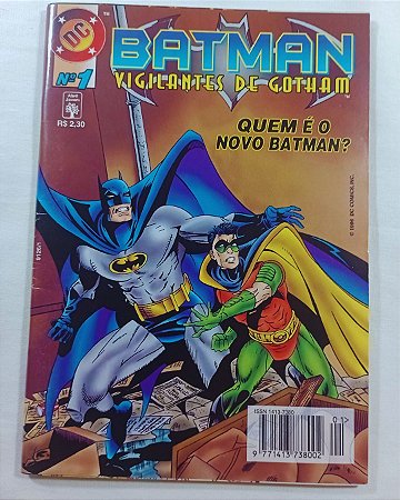 BATMAN VIGILANTES DE GOTHAM Nº 01 - Ed Abril
