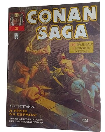 CONAN SAGA Nº 02 - EDITORA ABRIL