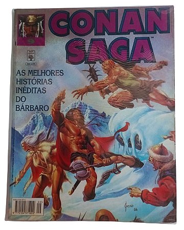 CONAN SAGA Nº 09 - EDITORA ABRIL