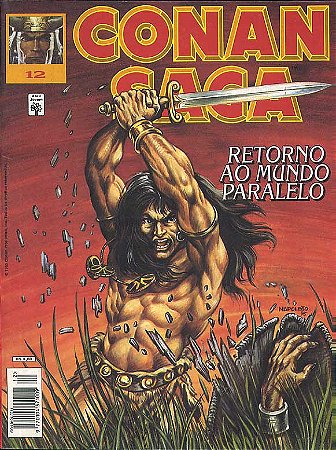 CONAN SAGA Nº 12 - EDITORA ABRIL