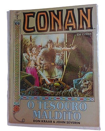 CONAN EM CORES Nº 06 - EDITORA ABRIL