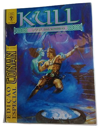 KULL O VALE DAS SOMBRAS - CONAN EM CORES 13 - EDITORA ABRIL