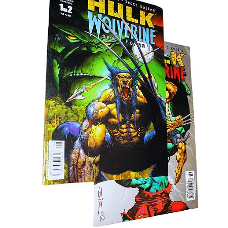 HULK E WOLVERINE - SEIS HORAS - MINI SÉRIE EM DUAS PARTES - ED PANINI