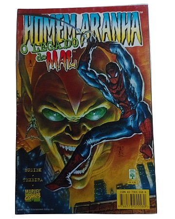 HOMEN-ARANHA - LEGADO DO MAL - ED ABRIL