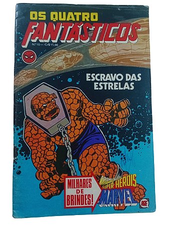OS QUATRO FANTASTICOS Nº 10 - RGE
