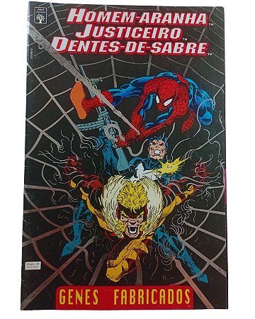 HOMEN ARANHA - JUSTICEIRO - DENTES DE SABRE - GENES FABRICADOS