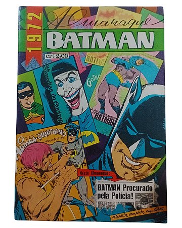 ALMANAQUE BATMAN 1972 - ED EBAL