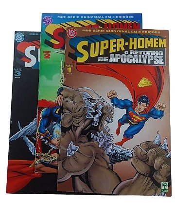 SUPER-HOMEN = O RETORNO DE APOCALYPSE - Mini serie