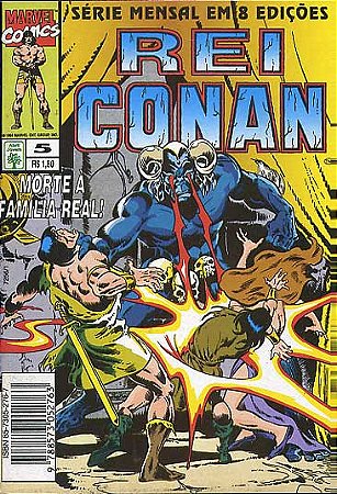 REI CONAN Nº 4 ( Parte 4 de uma minisérie em 8 edições ) ED ABRIL