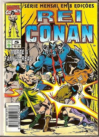 REI CONAN Nº 4 ( Parte 5 de uma minisérie em 8 edições ) ED ABRIL