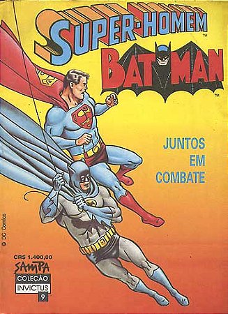 COLEÇÃO INVICTUS Nº 09 - SUPER-HOMEN & BATMAN - ED SAMPA
