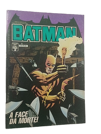 BATMAN 2ª série nºs 05 - Editora Abril