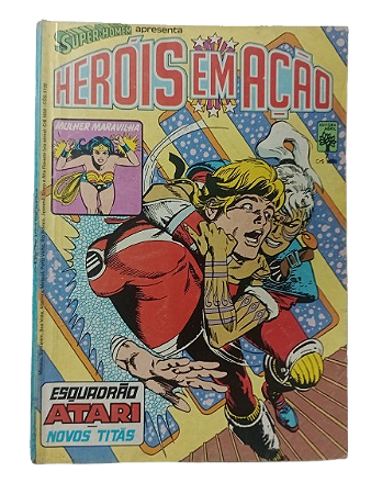 HEROIS EM AÇÃO Nº 7 - Editora Abril