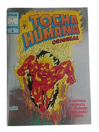 TOCHA HUMANA ORIGINAL - EPICOS MARVEL 4 - Editora Abril