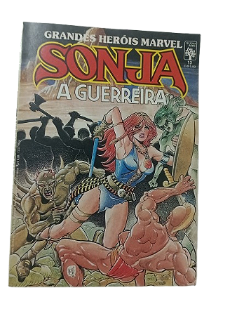 SONJA A GUERREIRA - GRANDES HEROIS MARVEL 13 - Editora Abril