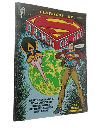 CLASSICOS DC 1 - O HOMEN DE AÇO - ED ESPECIAL - Editora Abril