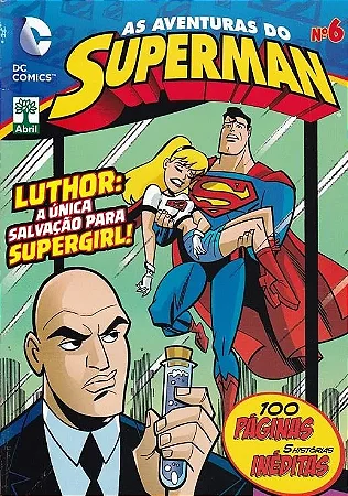 AS AVENTURAS DO SUPERMAN Nº O6 - ED ABRIL