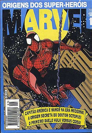 ORIGENS DOS SUPER-HEROIS MARVEL Nº 1 - Ed Abril