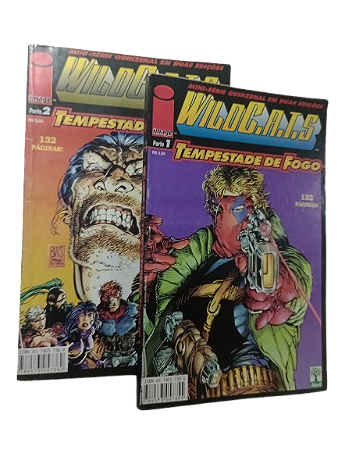 WILDC.A.T.S - TEMPESTADE DE FOGO - MINI SERIE COMPLETA - ED ABRIL