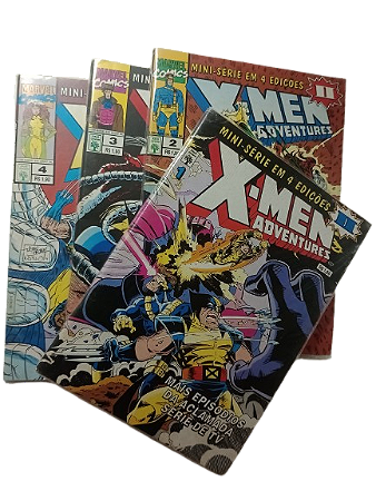 X-MEN ADVENTURES II - MINI SERIE COMPLETA - ED ABRIL