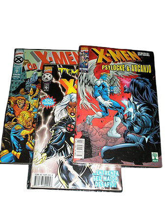 LOTINHO - 03 EDIÇÕES ESPECIAIS X-MEN - ED ABRIL