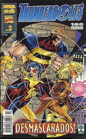 ESPECIAL DO MES Thunderbolts # 3 - ED ABRIL