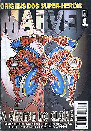 ORIGENS DOS SUPER-HEROIS 6 - A GÊNESE DO CLONE - ED ABRIL