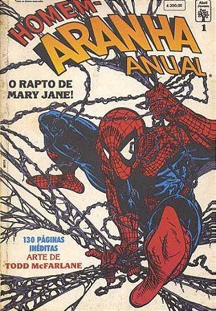 HOMEN-ARANHA ANUAL 1 - O RAPTO DE MARY JANE - ED ABRIL