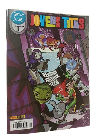 JOVENS TITÃS Nº 01 - Ed PANINI