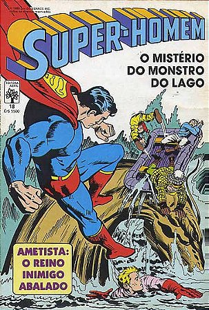 SUPER-HOMEN 1ª SÉRIE Nº 18 - ED ABRIL