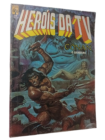 HEROIS DA TV Nº 59 - CONAN O BARBARO - ED ABRIL