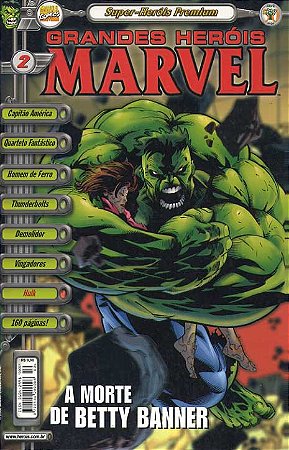 GRANDES HEROIS MARVEL - PREMIUM Nº 02 - EDITORA ABRIL