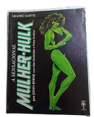 MULHER-HULK - GRAPHIC MARVEL 4 - ED ABRIL