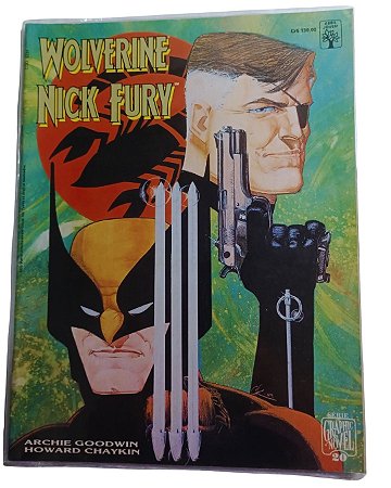 WOLVERINE & NICK FURY - GRAPHIC NOVEL 20 - ED ABRIL