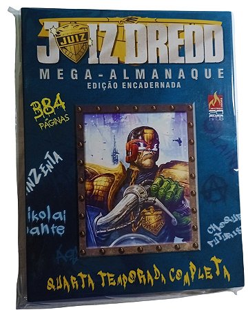 JUIZ DREDD - MEGA ALMANAQUE - 384 PÁGINAS - MYTHOS EDITORA